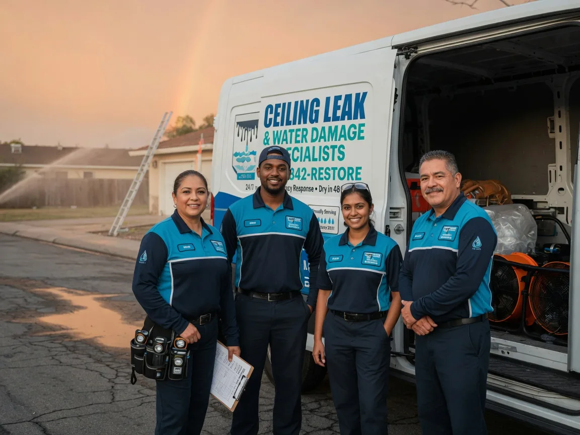 Ceiling Leak Cleanup company in Grove City, OH